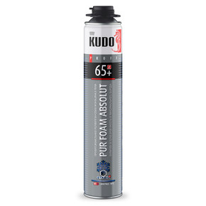 Пена монтажная профессиональная зимняя KUDO ABSOLUT PROFF 65+ ARKTIKA