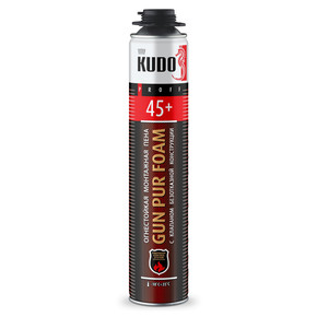 Огнестойкая монтажная профессиональная пена KUDO FIRE PROOF 45+